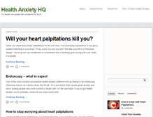 Tablet Screenshot of healthanxietyhq.com